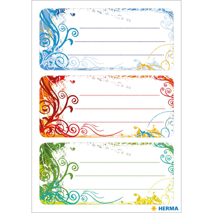 9 HERMA Schuletiketten 5982 Spirit