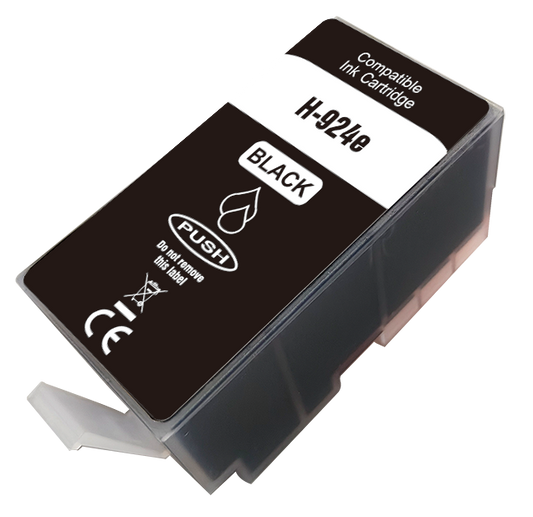 Wechselfaul Druckerpatrone ersetzt HP 924e Schwarz (4K0V0NE) – kompatibel für OfficeJet Pro 8120 / 8130 – ca. 1.000 Seiten