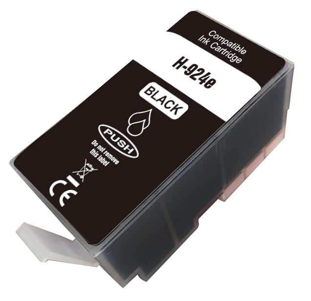 Wechselfaul Druckerpatrone ersetzt HP 924e Schwarz (4K0V0NE) – kompatibel für OfficeJet Pro 8120 / 8130 – ca. 1.000 Seiten