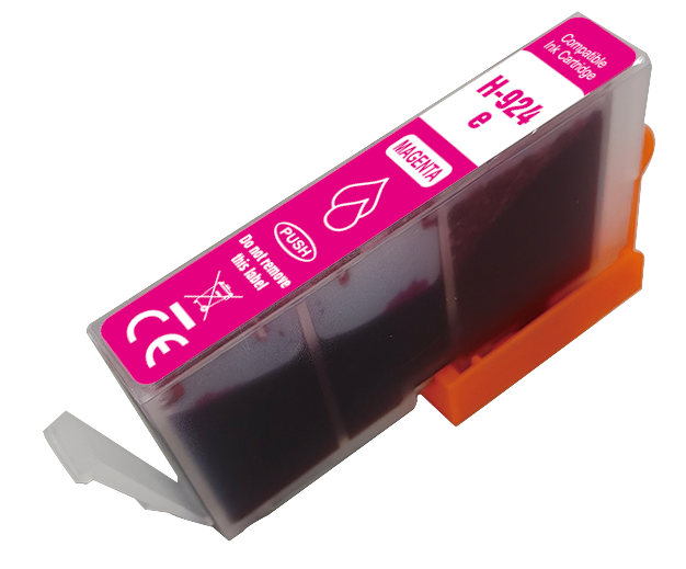 Wechselfaul Druckerpatrone ersetzt HP 924e Magenta (4K0W2NE) – kompatibel für OfficeJet Pro 8120 / 8130 – ca. 800 Seiten