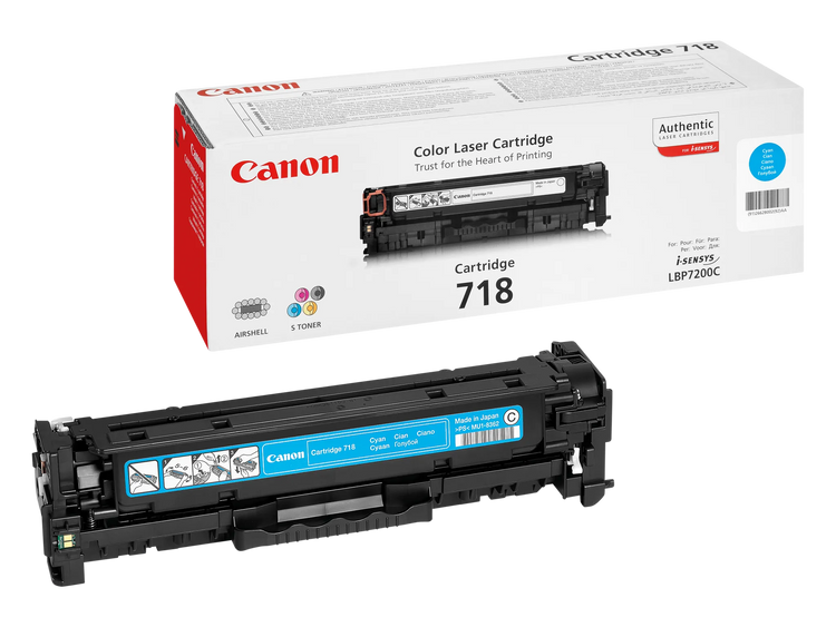 Canon 718 C cyan Toner