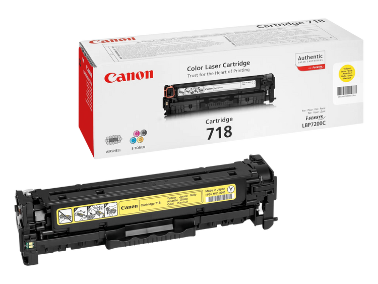 Canon 718 Y gelb Toner