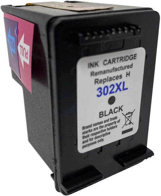 2 XL Druckerpatronen von Wechselfaul als Ersatz für HP 302XL black 302XL color