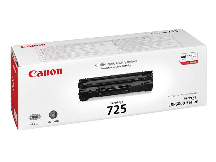 Canon 725 BK schwarz Toner