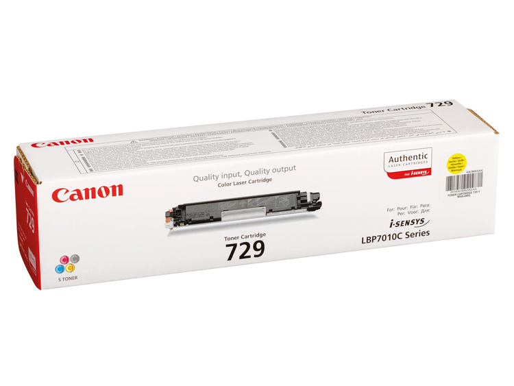 Canon 729 Y gelb Toner