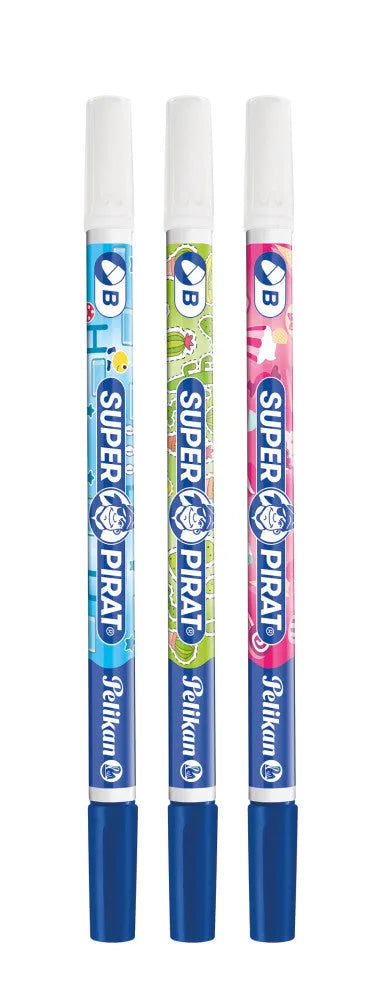 2 Pelikan Tintenkiller Super Pirat® mit B-Spitze