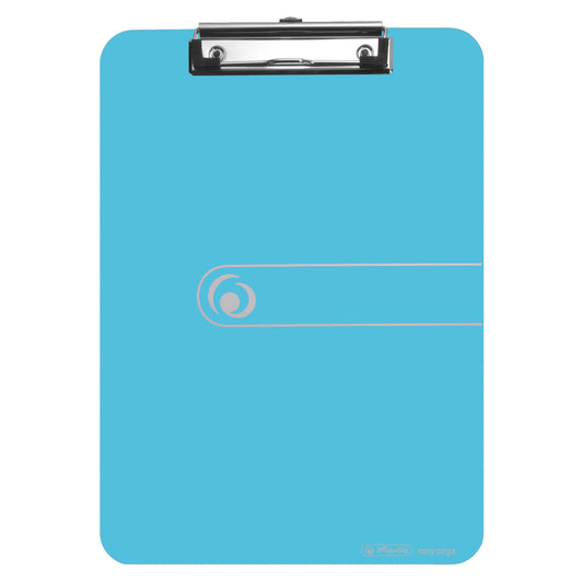 herlitz Klemmbrett easy orga transparent blau