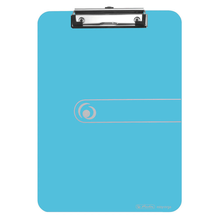 herlitz Klemmbrett easy orga transparent blau