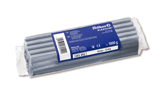 Pelikan Knete Plastilin 680 grau 1,0 kg