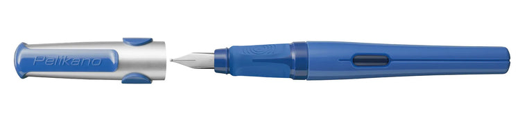Pelikan Pelikano® Patronenfüller blau M (mittel) für Rechtshänder