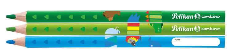 12 Pelikan Combino Buntstifte farbsortiert