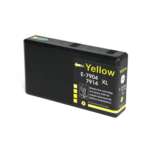 Wechselfaul Tintenpatrone Yellow – Ersatz für Epson 79XL T7904 – kompatibel für WorkForce Pro
