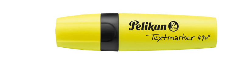 4 Pelikan 490 Textmarker farbsortiert, gelb, orange, grün, pink