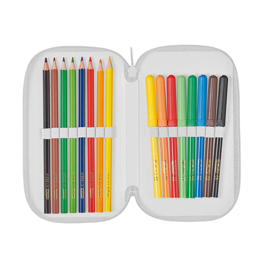 Herlitz Federmäppchen Race Car Motiv, befüllt