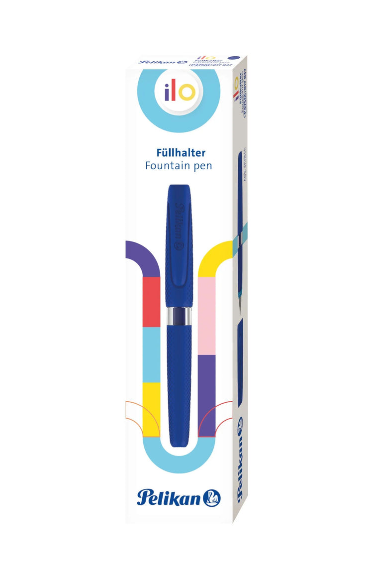 Pelikan ilo P475 Patronenfüller blau für Rechts- u. Linkshänder