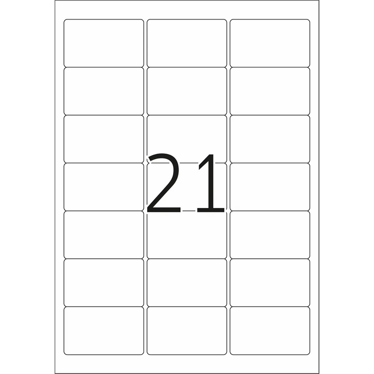 525 HERMA Adressetiketten 8670 transparent