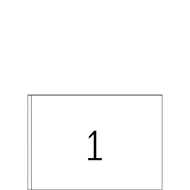 400 HERMA Etiketten 8690 weiß