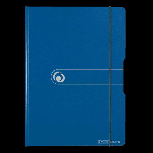 herlitz Klemmbrettmappe easy orga blau