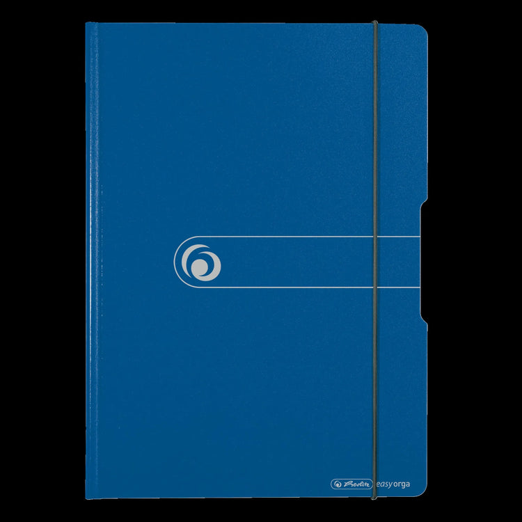 herlitz Klemmbrettmappe easy orga blau