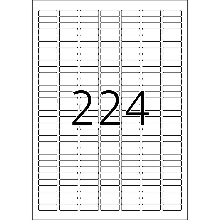 5.600 HERMA Etiketten 8830 weiß