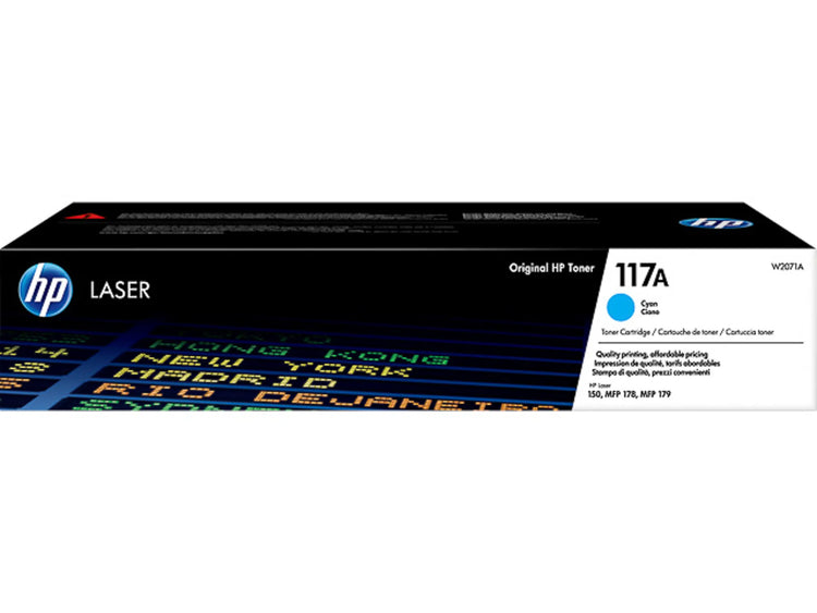 HP 117A (W2071A) cyan Tonerkartusche