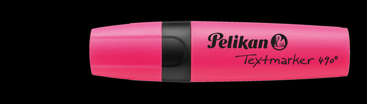 4 Pelikan 490 Textmarker farbsortiert, gelb, orange, grün, pink