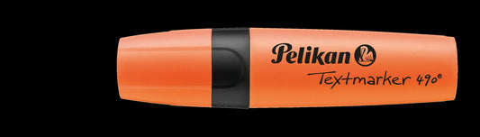 4 Pelikan 490 Textmarker farbsortiert, gelb, orange, grün, pink