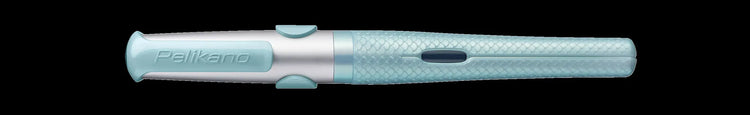 Pelikan Magic Ocean Patronenfüller blau/silber, rose für Rechtshänder