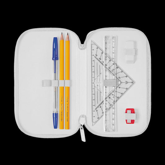 Herlitz Federmäppchen Heart Motiv, befüllt