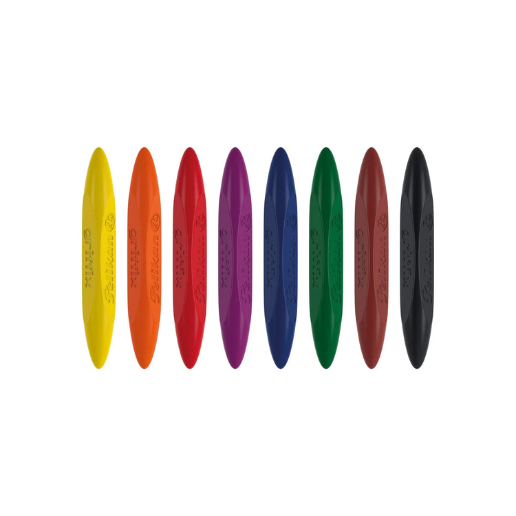 8 Pelikan griffix® Wachsmalstifte farbsortiert