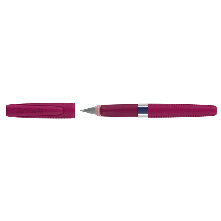 Pelikan ilo P475 Patronenfüller rot( rosa) für Rechts-u. Linkshänder