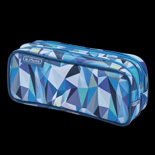 Herlitz Schlampermäppchen Wild Animals Allover blau