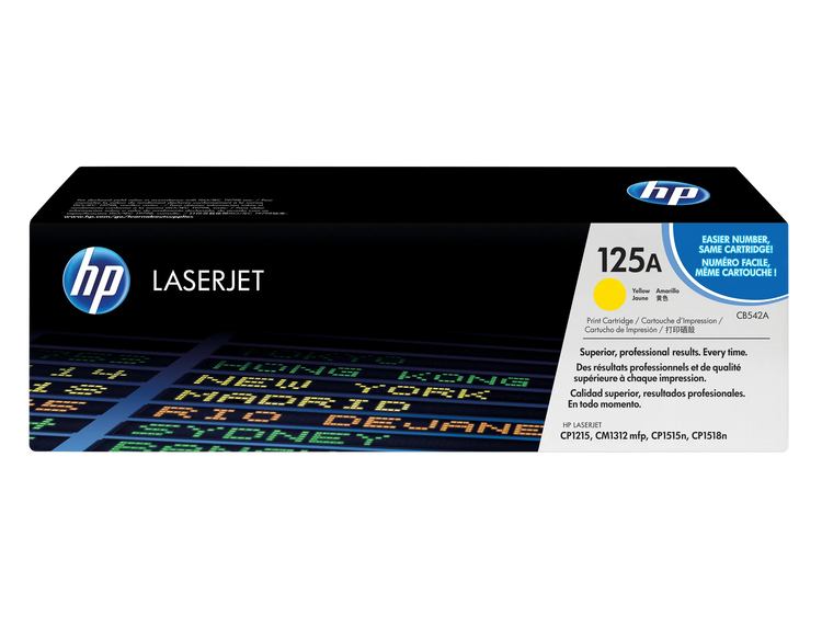 HP 125A (CB542A) gelb Tonerkartusche