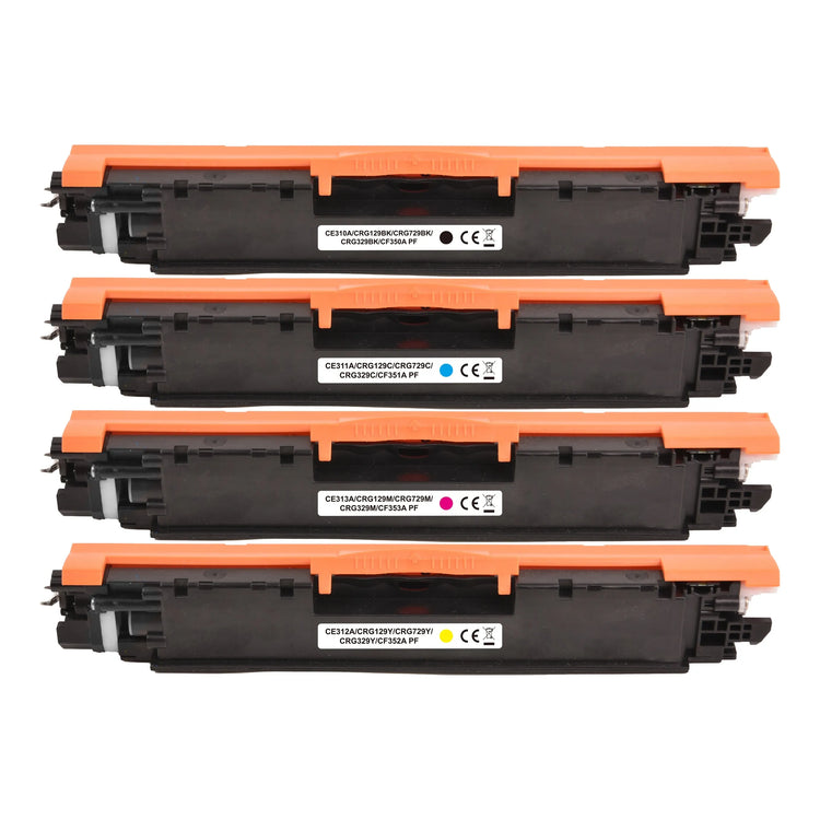 4er Pack Toner von Wechselfaul als Ersatz für HP 126A kompatibel