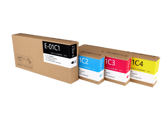 4 XL kompatible Druckerpatronen von Wechselfaul als Ersatz für Epson T01C100 T01C200 T01C300 T01C400