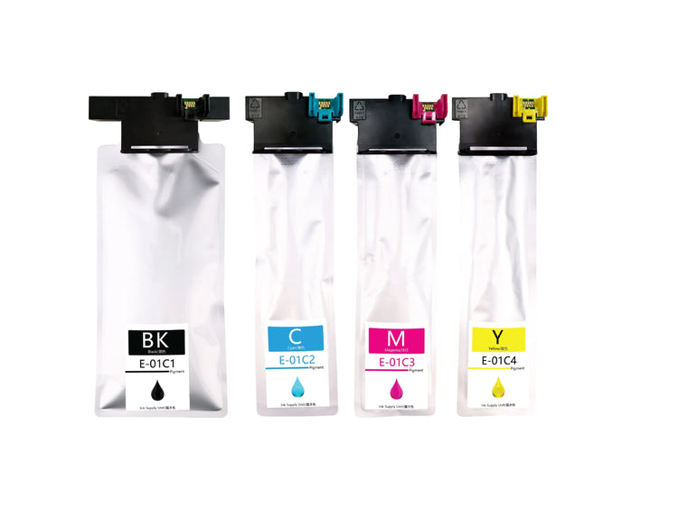 4 XL kompatible Druckerpatronen von Wechselfaul als Ersatz für Epson T01C100 T01C200 T01C300 T01C400