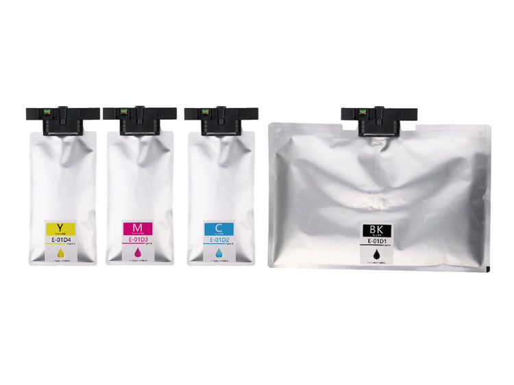 4 XXL kompatible Druckerpatronen von Wechselfaul als Ersatz für Epson T01D100 T01D200 T01D300 T01D400