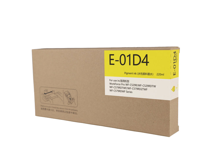 4 XXL kompatible Druckerpatronen von Wechselfaul als Ersatz für Epson T01D100 T01D200 T01D300 T01D400