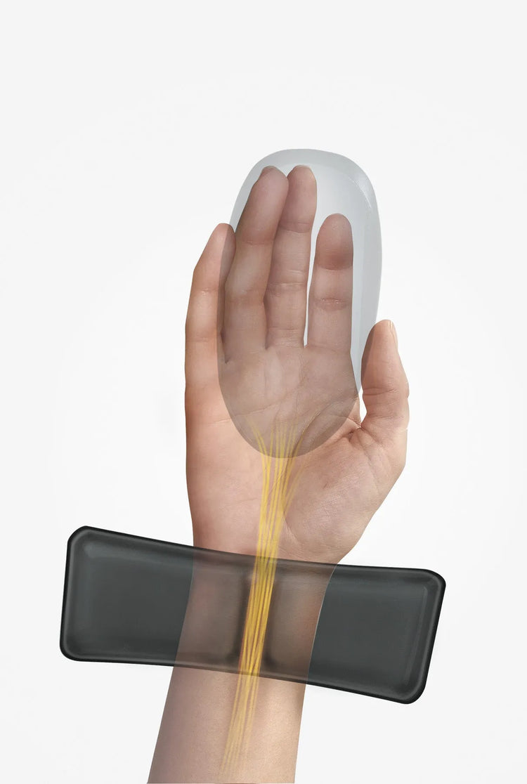 Fellowes Mousepad mit Handgelenkauflage schwarz