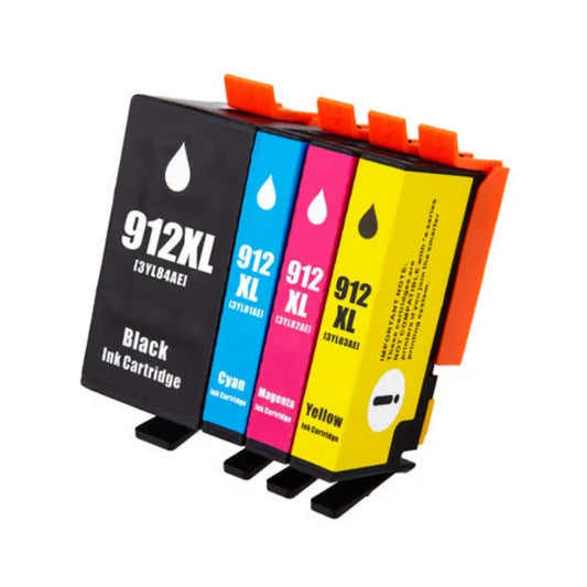 4 XL kompatible Druckerpatronen von Wechselfaul als Ersatz für HP 912 912XL