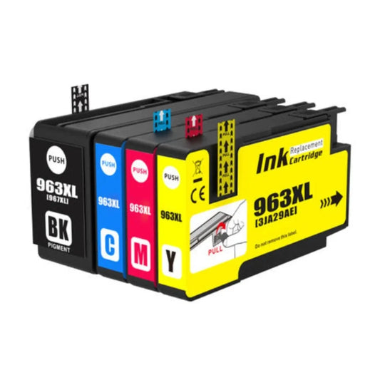 4 XL kompatible Druckerpatronen von Wechselfaul als Ersatz für HP 963 XL