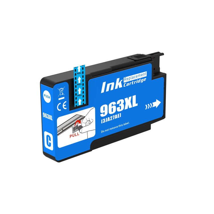 Wechselfaul Ersatzpatrone Cyan für HP 963 XL – ca. 26 ml kompatibel