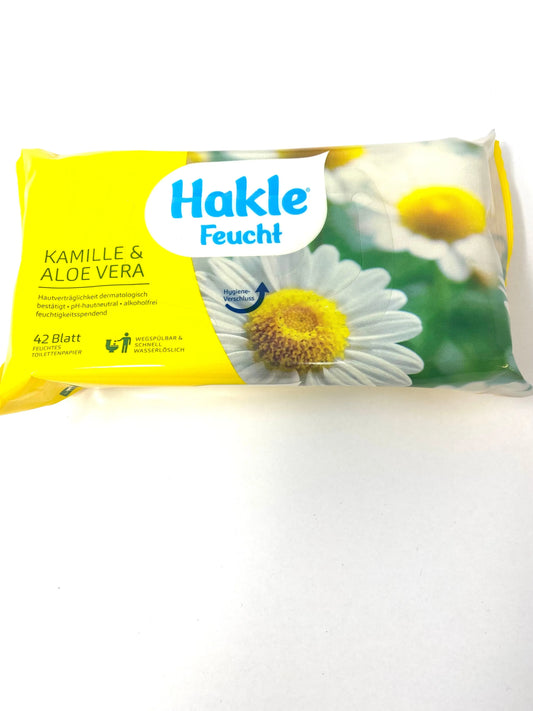 Hakle Feuchttücher KAMILLE & ALOE VERA 42 Tücher