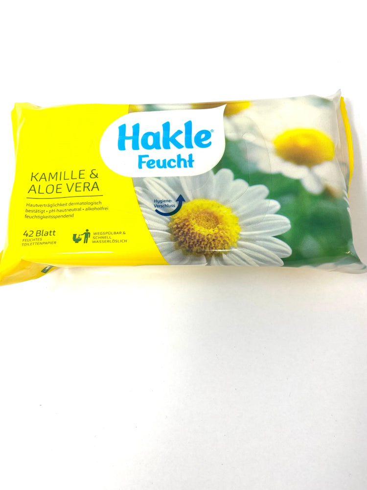 Hakle Feuchttücher KAMILLE & ALOE VERA 42 Tücher