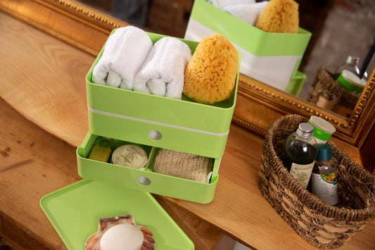 HAN Schubladenbox Smart Box plus ALLISON grün DIN A5 mit 3 Schubladen