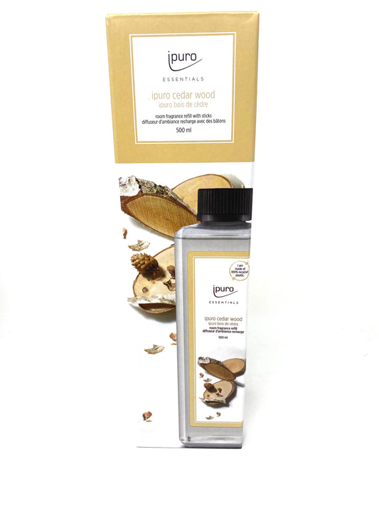 Ipuro Raumduft-Nachfüller cedar wood fruchtig 500ml