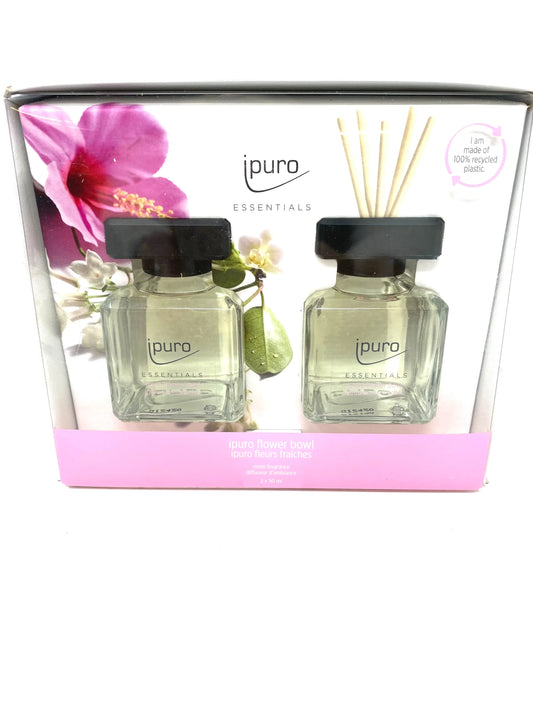 Ipuro Raumduft Flower Bowl blumig 2x 50ml Geschenkset
