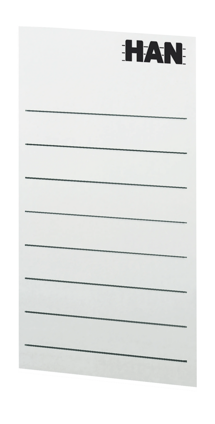 8 HAN Beschriftungsetiketten weiß WP