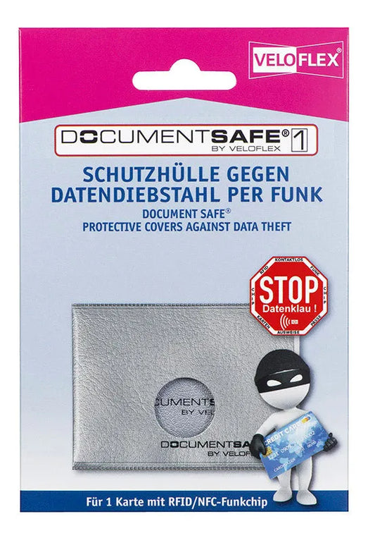 VELOFLEX Dokumentenhülle Document Safe® silber