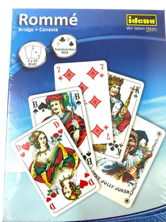 Idena Rommé Kartenspiel der Klassiker